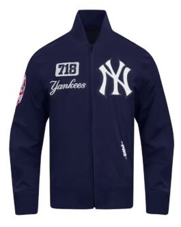 New York Yankees Area Code Navy Jacket