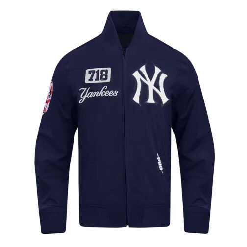 New York Yankees Area Code Navy Jacket