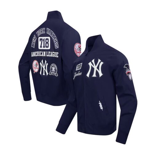 New York Yankees Area Code Navy Jacket - Image 5