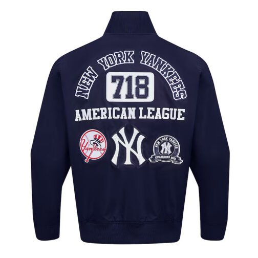 New York Yankees Area Code Navy Jacket - Image 2