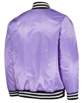 NY Yankees Cross Bronx Fashion Purple Jacket