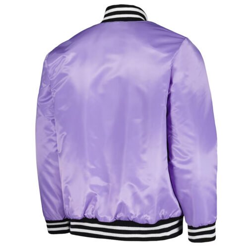 NY Yankees Cross Bronx Fashion Purple Jacket - Image 2