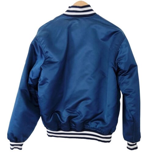 NY Yankees Dugout Satin Jacket - Image 5