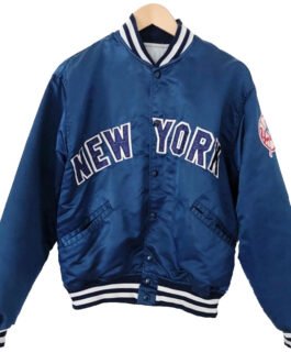 NY Yankees Dugout Satin Jacket