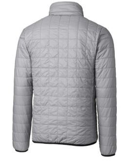 NY Yankees Full-Zip Grey Puffer Jacket