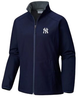 Kruser Ridge II NY Yankees Navy Softshell Jacket