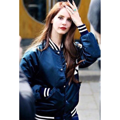 New York Yankees Lana Del Rey Jacket - Image 7