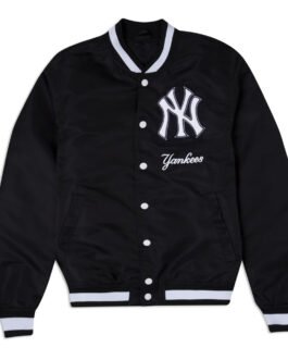 New York Yankees Logo Select Black Jacket