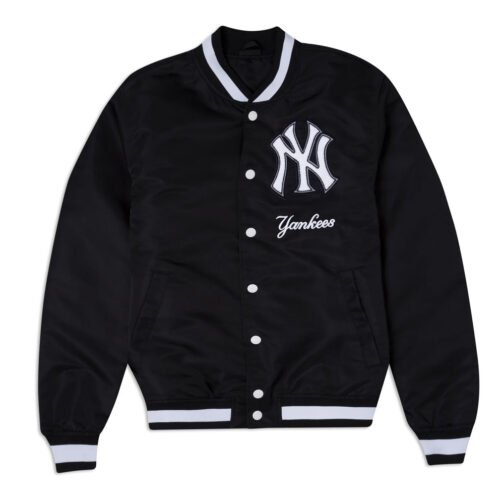 New York Yankees Logo Select Black Jacket