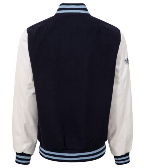 MLB Patch NY Yankees Varsity Navy Blue Jacket - Image 2
