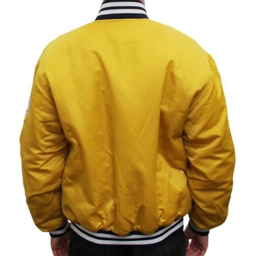 NY Yankees Dugout Satin Jacket - Image 4