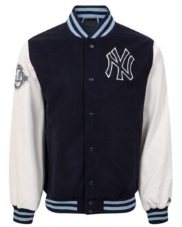 MLB Patch NY Yankees Varsity Navy Blue Jacket