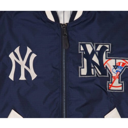 New York Yankees New Era Bomber Jacket - Image 4