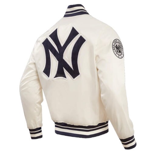 New York Yankees Retro Classic Rib Jacket - Image 7