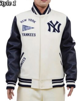 NY Yankees Retro Classic Varsity Jacket