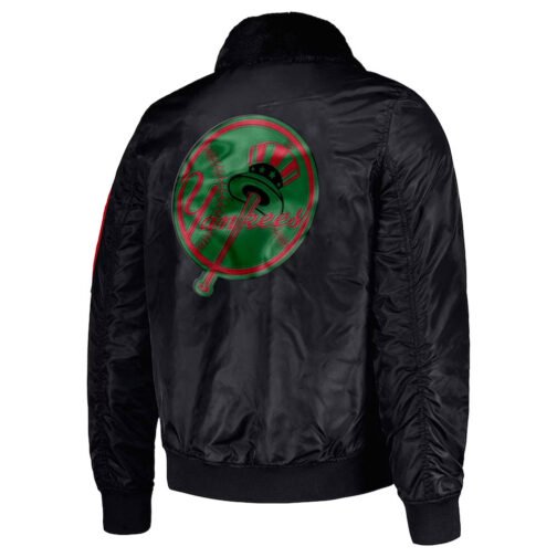 New York Yankees Ty Mopkins Black Jacket - Image 2