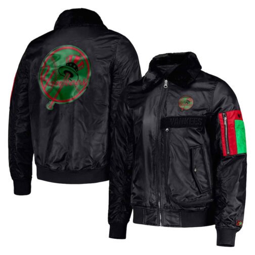 New York Yankees Ty Mopkins Black Jacket - Image 5