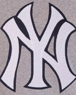 Varsity NY Yankees Embroidered Navy/Gray Jacket
