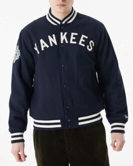 2009 NY Yankees World Series Navy Varsity Wool Jacket