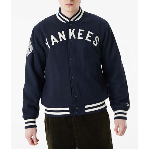 2009 NY Yankees World Series Navy Varsity Wool Jacket