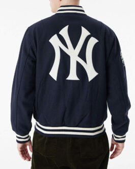 2009 NY Yankees World Series Navy Varsity Wool Jacket