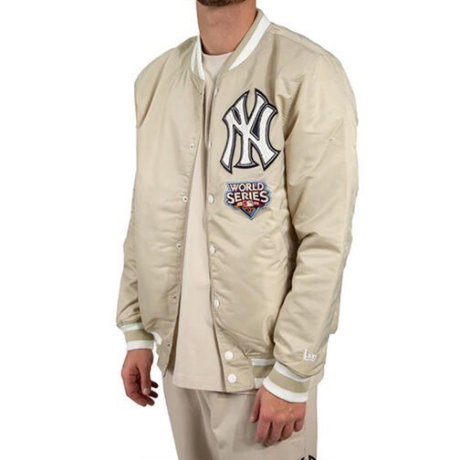NY Yankees World Series 2009 Varsity Jacket - Image 6