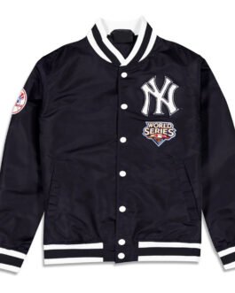 World Series NY Yankees Logo Select Black Jacket