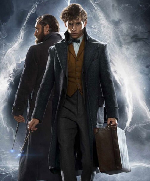 Eddie Redmayne Fantastic Beasts 2 Wool Coat - Image 4