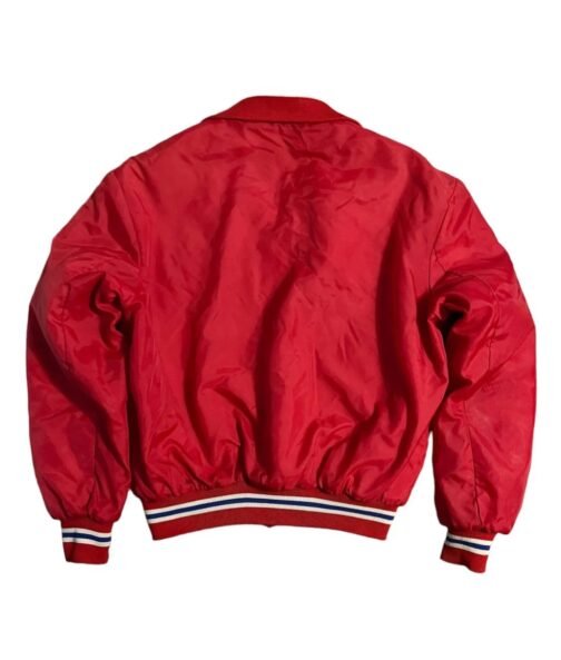 NHL 90’s Montreal Canadiens Hockey Red Jacket - Image 2
