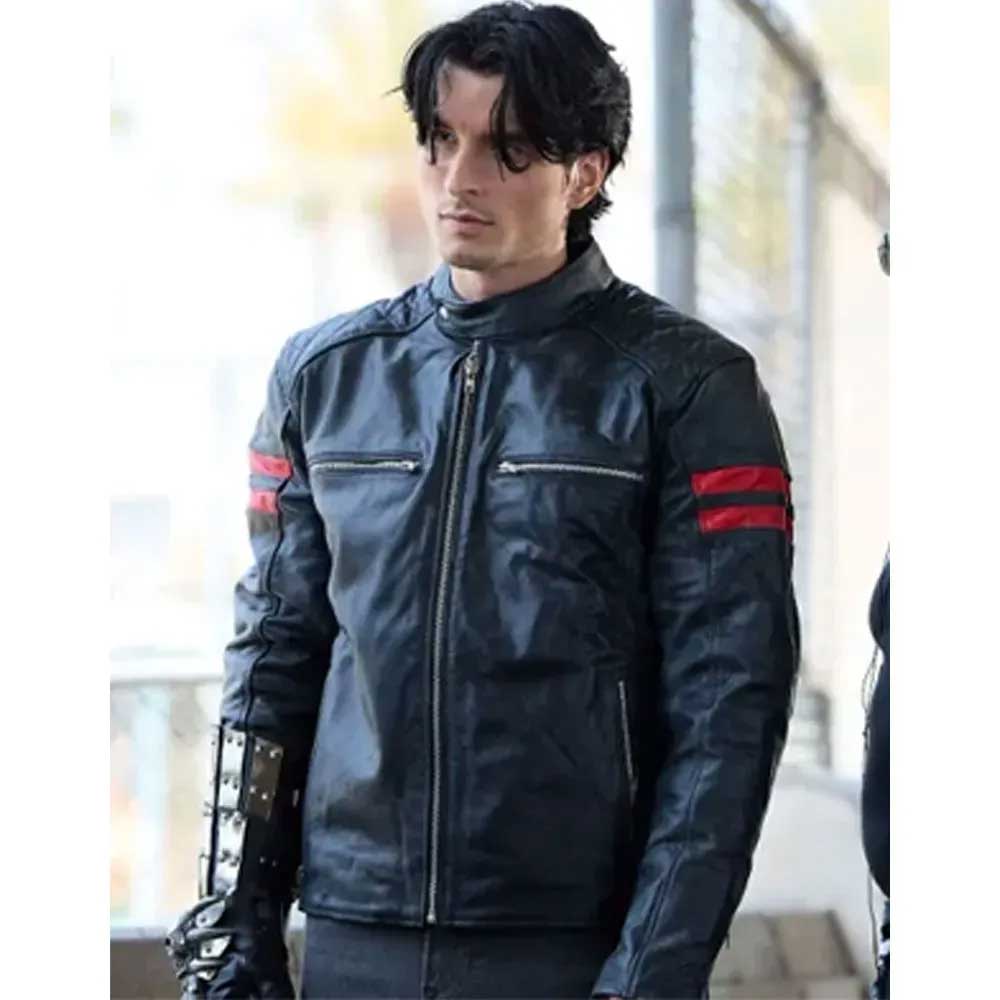 Nic Caruccio Headless Horseman Black Leather Jacket - Image 2