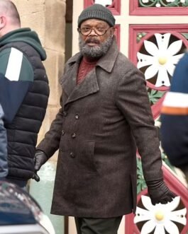 Secret Invasion Samuel L. Jackson Grey Peacoat