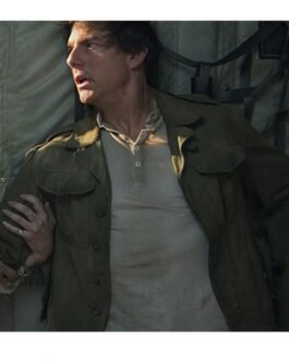 Tom Cruise The Mummy Cotton Green Jacket
