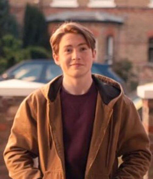 Heartstopper Kit Connor Brown Cotton Jacket - Image 7