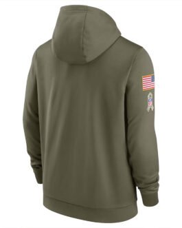Nick Sirianni Philadelphia Eagles Olive Hoodie