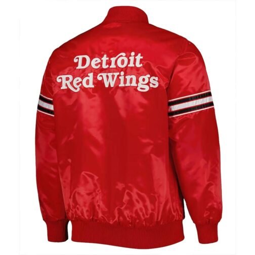 Nicklas Lidstrom Detroit Red Wings Jacket - Image 3