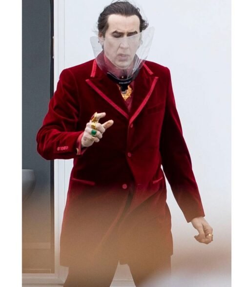 Renfield Nicolas Cage Velvet Blazer - Image 3