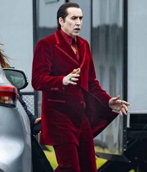 Renfield Nicolas Cage Velvet Blazer - Image 5