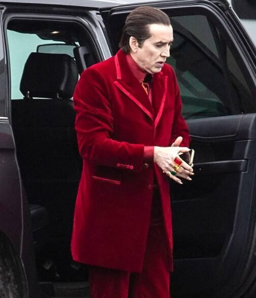 Renfield Nicolas Cage Velvet Blazer - Image 6