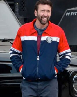 Nicolas Cage The Unbearable Weight of Massive Talent Bomber Jacket