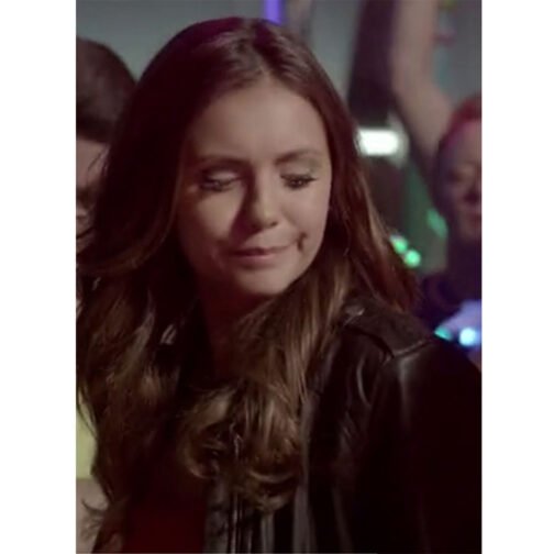 The Vampire Diaries S06 Nina Dobrev Leather Jacket - Image 5