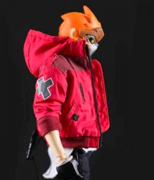No Fear No Mercy Goku Pink Jacket with Hood - Image 6