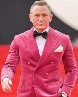 No Time To Die Daniel Craig Velvet Blazer