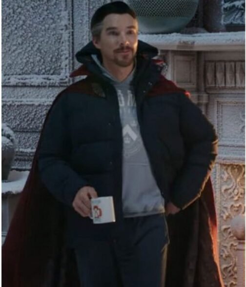 Benedict Cumberbatch Spider Man No Way Home Jacket Cloak - Image 3