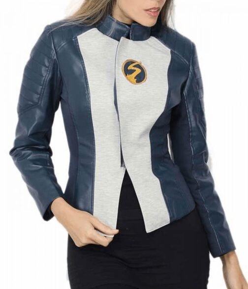 Nora Allen The Flash Leather Jacket