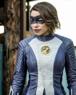 Nora Allen The Flash Leather Jacket