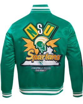 Norfolk State University Homecoming Rib Satin Jacket