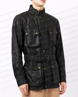 Motorcycle Norman Reedus Black Cotton Jacket