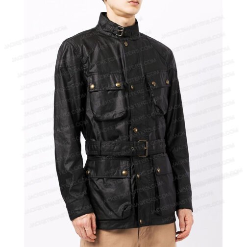 Motorcycle Norman Reedus Black Cotton Jacket