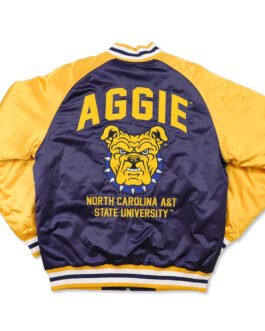 North Carolina A&T Baseball Satin Jacket
