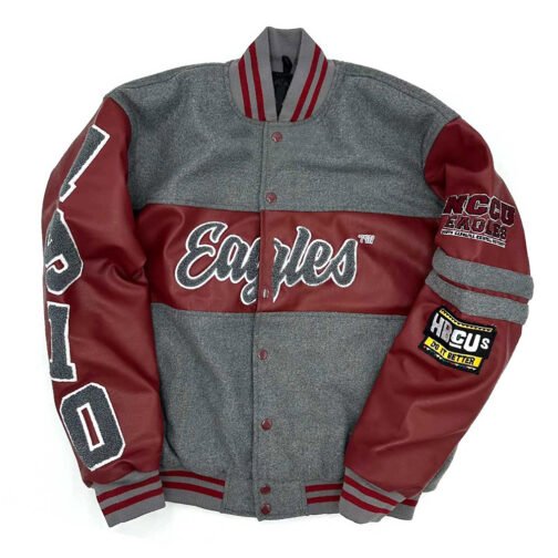 North Carolina Central Eagles Ole Skool Letterman Jacket